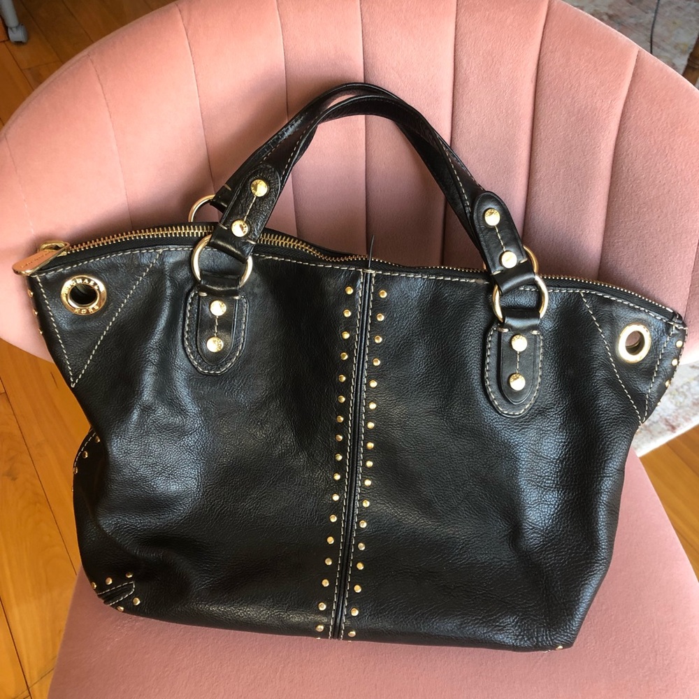 Michael Kors Studded Astor Satchel